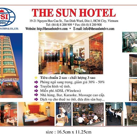 The Sun Hotel Ho-Chi-Minh-Stadt Exterior foto